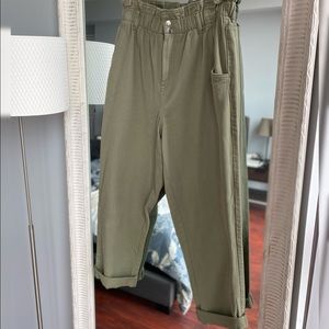 H&M paper bag pants